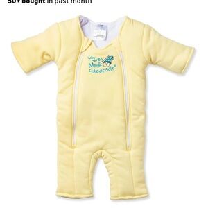 Magic Sleepsuit Baby Merlin Transition Swaddle to Sleepsack - yellow